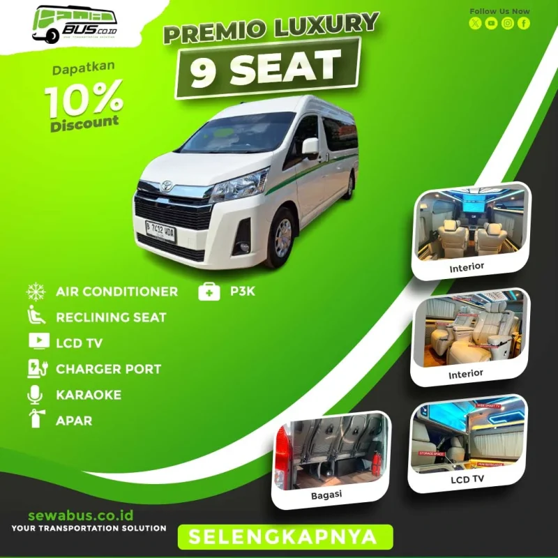 Sewa Hiace Luxury